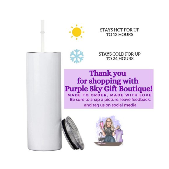 Baseball Collage 20 oz Stainless Steel Tumbler - Picture 3 of 3